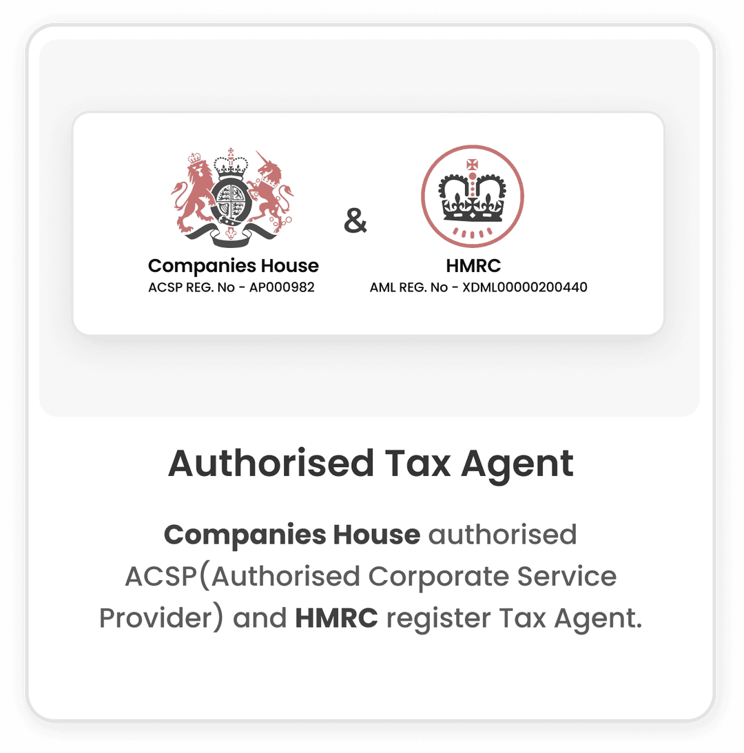 HMRC-authorised tax agent badge